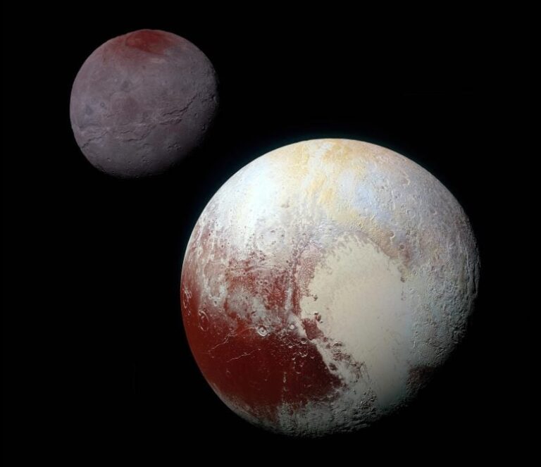 How Pluto and Charon Were Born From a Giant Collision