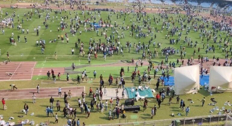 Chaos at Salt Lake Stadium as Messi’s Kolkata Visit Sparks Fan Fury