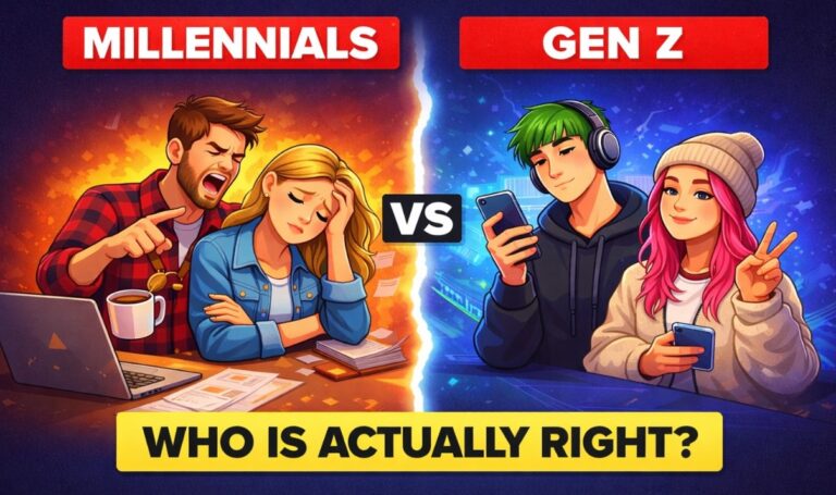 Gen Z vs Millennials: The Culture Clash That’s Quietly Rewriting Modern Life