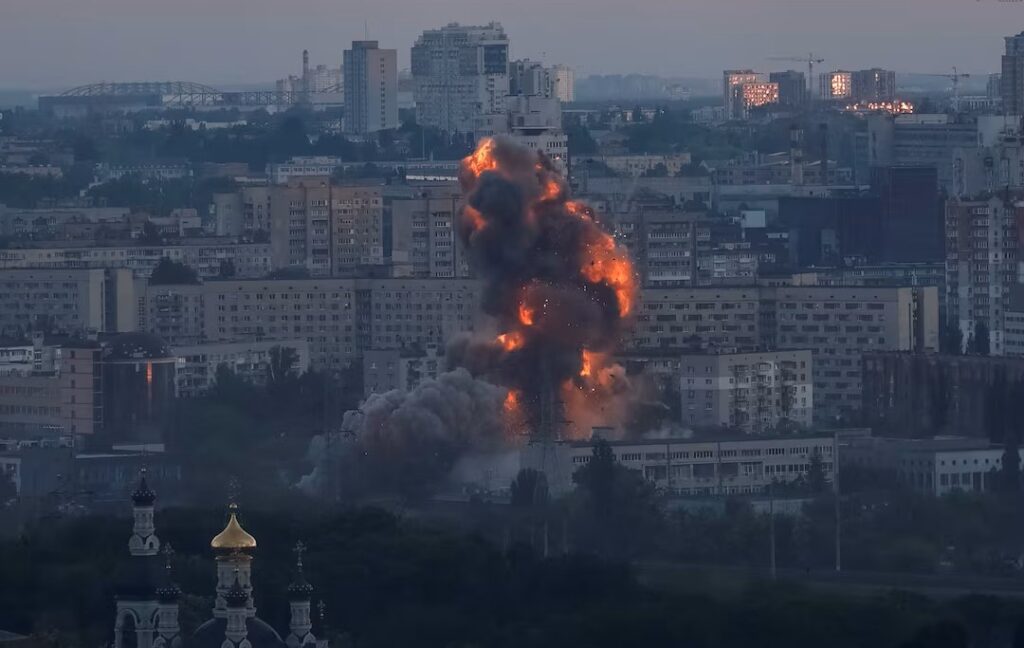Russia Launches Massive Missile and Drone Attack on Kyiv, Killing One and Injuring 21