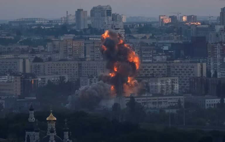 Russia Launches Massive Missile and Drone Attack on Kyiv, Killing One and Injuring 21