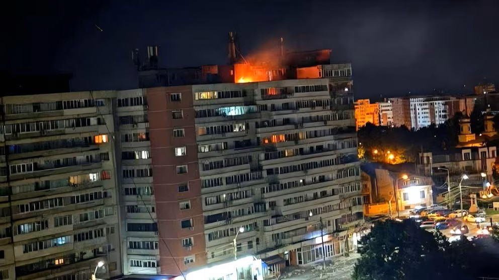 NATO and EU Condemn Russia After Drone Strikes Romanian Residential Building Near Ukraine Border