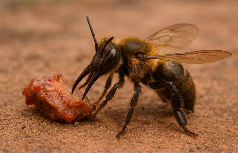 From Nectar to Carrion: The Strange Evolution of Vulture Bees
