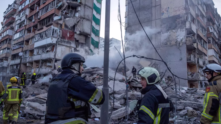 Deadly Russian Missile Barrage Kills Nine Across Ukraine, Dozens Injured in Overnight Assault