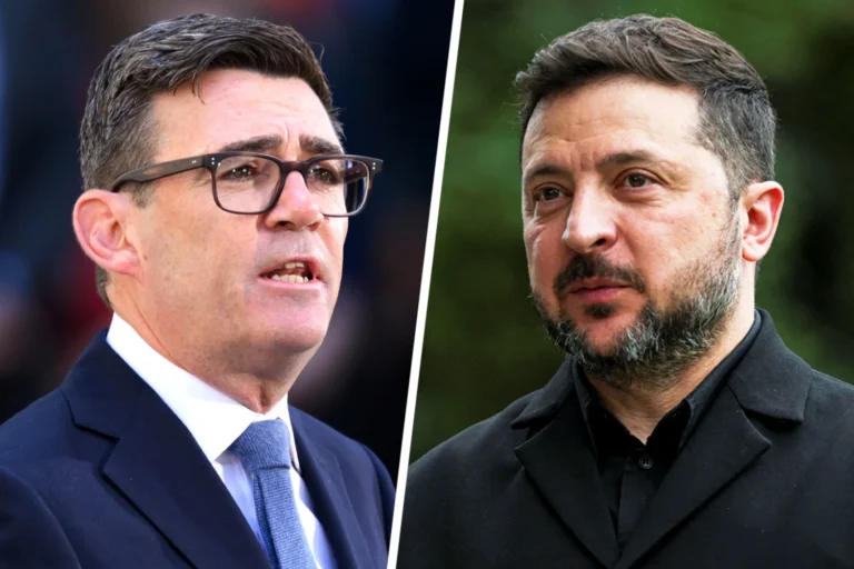 Zelensky Meets New UK Prime Minister Andy Burnham in First Foreign Leaders’ Visit, Reinforcing Support for Ukraine