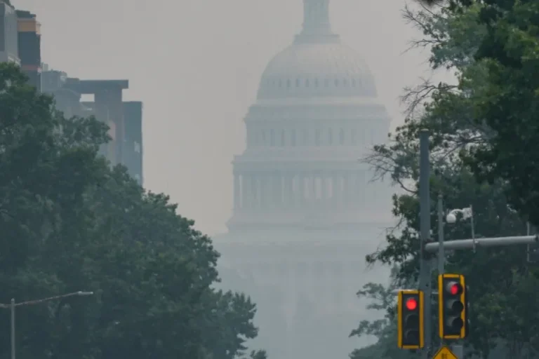 Trump Threatens New Tariffs on Canada as Wildfire Smoke Blankets Major U.S. Cities