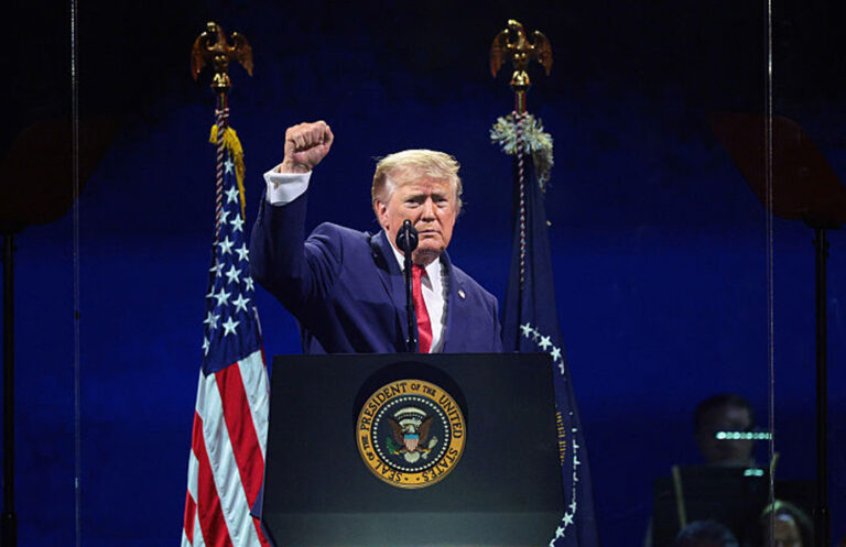 Trump Delivers Independence Day Address on National Mall After Weather Delay