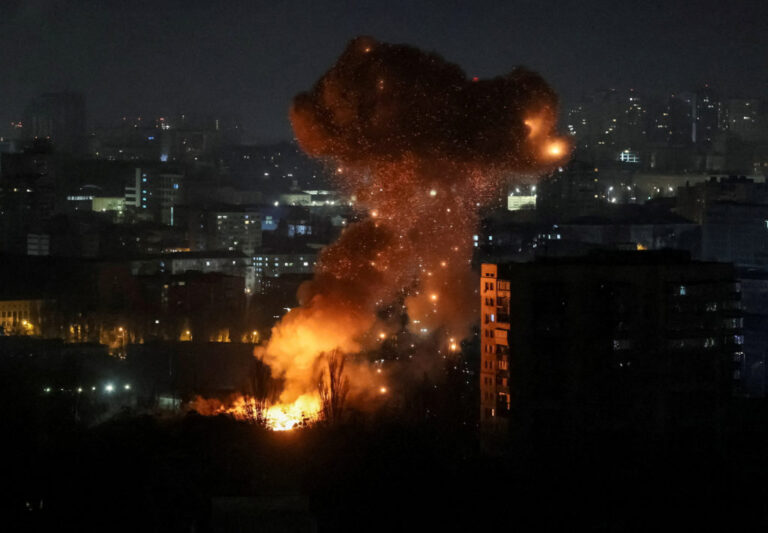 Russian Missile and Drone Barrage on Kyiv Kills at Least Ten in Deadliest Attack in Weeks