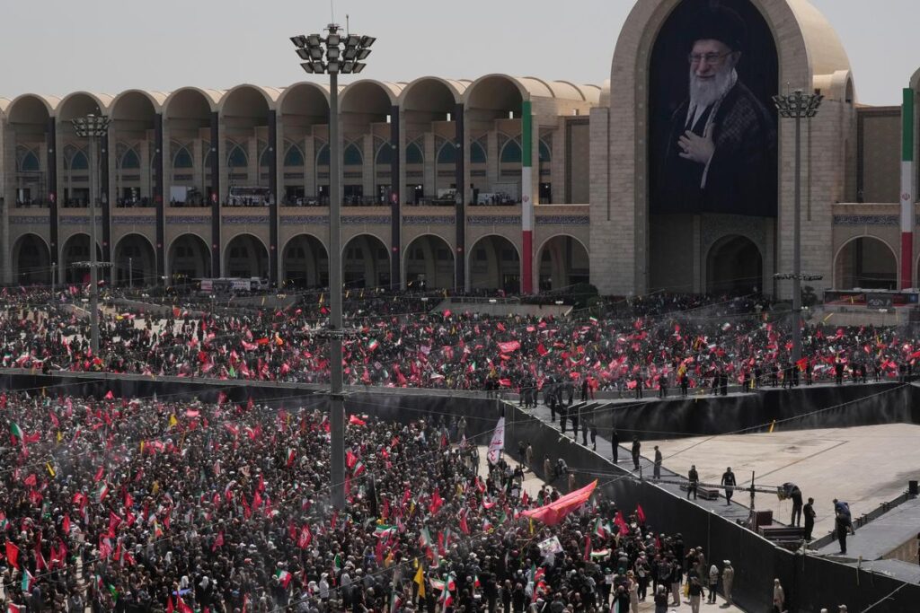 Massive Crowds Gather in Tehran as Funeral Ceremonies Begin for Ayatollah Ali Khamenei