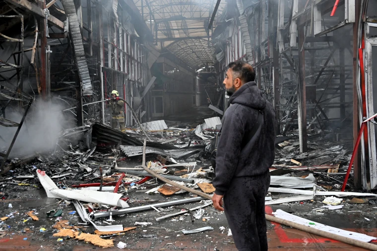 Russian Drone Strike on Ukrainian Shopping Centre Kills 16 and Wounds More Than 130