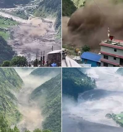 Major Flood Sweeps Through Nepal’s Bhotekoshi River After Sudden Surge From Tibet