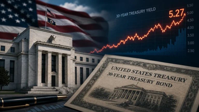 US Treasury Yields Hit 2007 High as Bond Sell-Off Deepens Amid Oil and Rate Concerns