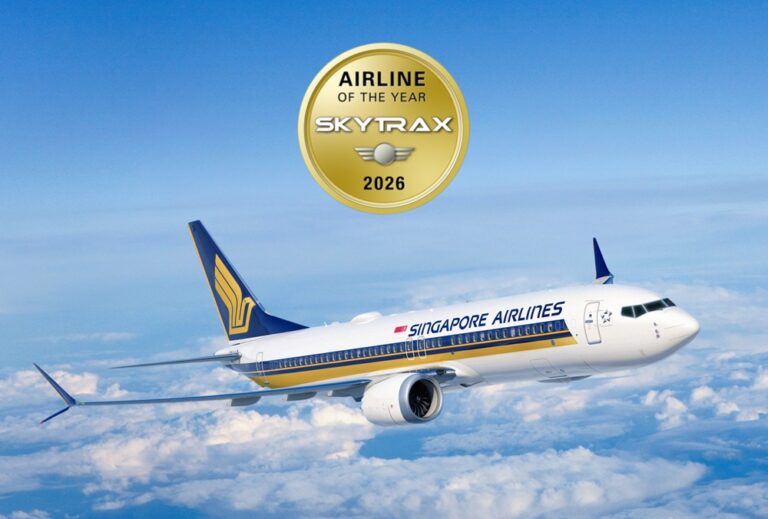 Singapore Airlines Reclaims No. 1 Spot as World’s Best Airline for 2026