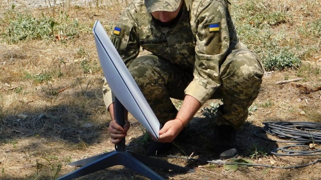 Starlink Becomes Ukraine’s Digital Lifeline as Satellite Internet Disruptions Threaten Battlefield Operations