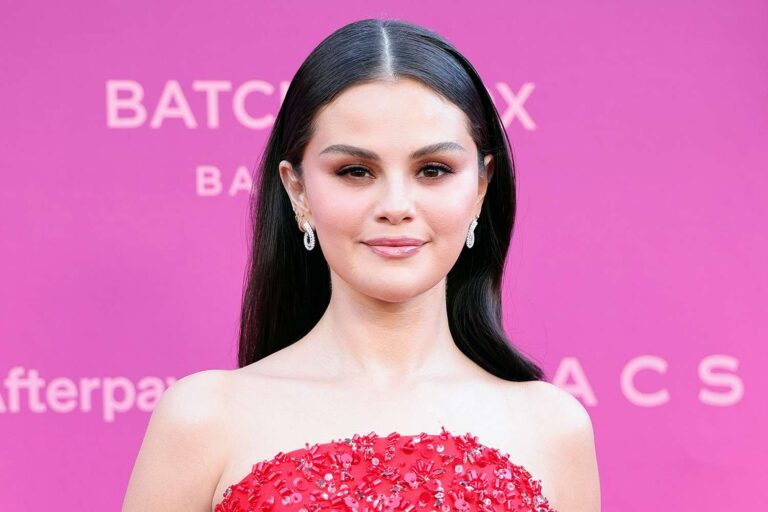 Selena Gomez Stuns in Red Prada Gown as She Champions Youth Mental Health at Rare Impact Fund Benefit