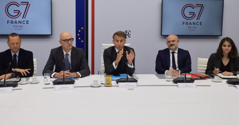 Macron Leads G7 Energy Push as Leaders Agree to Release 100 Million Barrels of Oil and Diesel